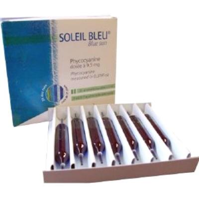 Soleil bleu - phycocyanine 9.5 mg